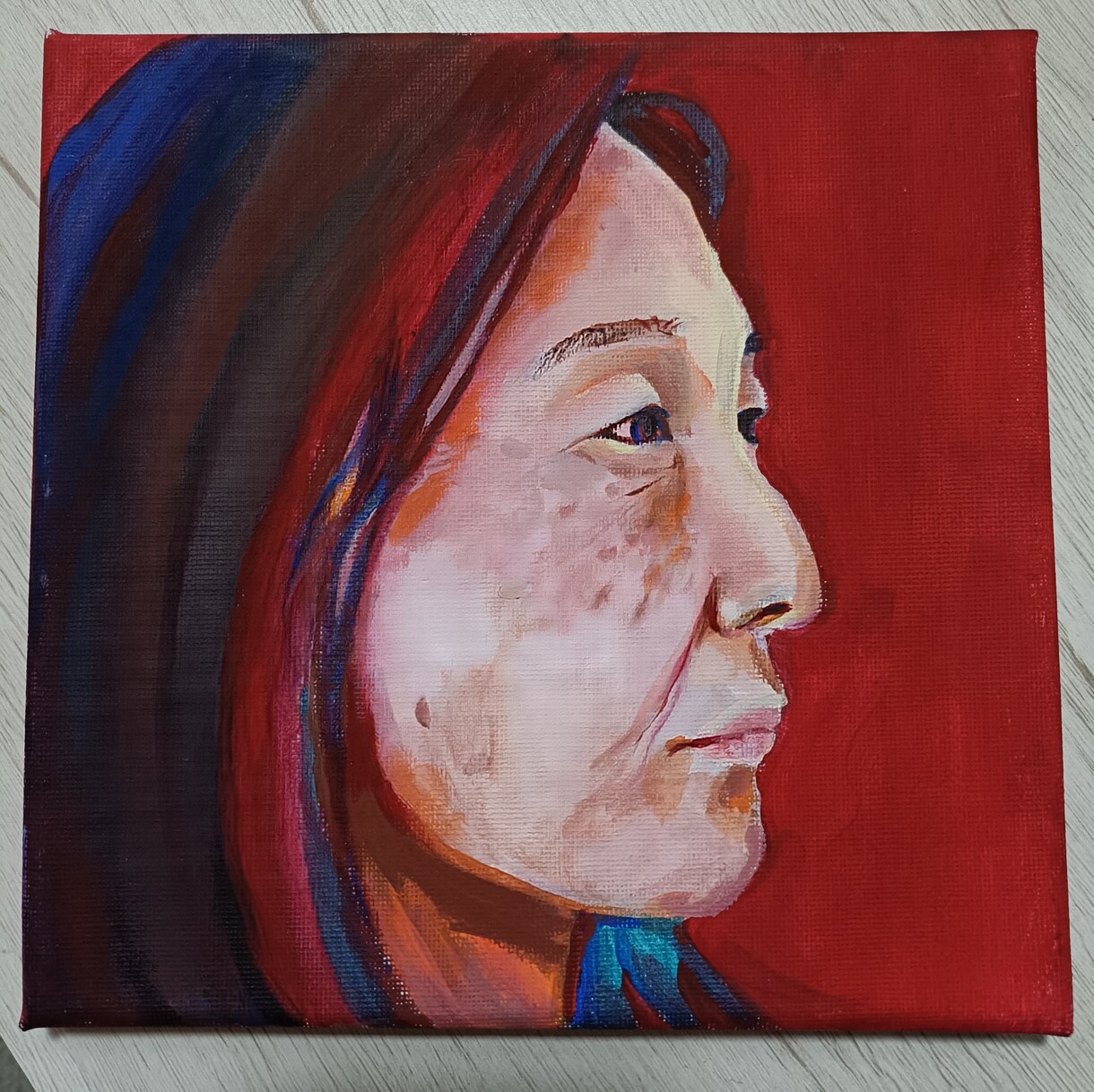 美大志望がリアルな人物画を描きます 【ギフトやアイコンに】想いを込めて描く世界で1つだけの人物画 イメージ2