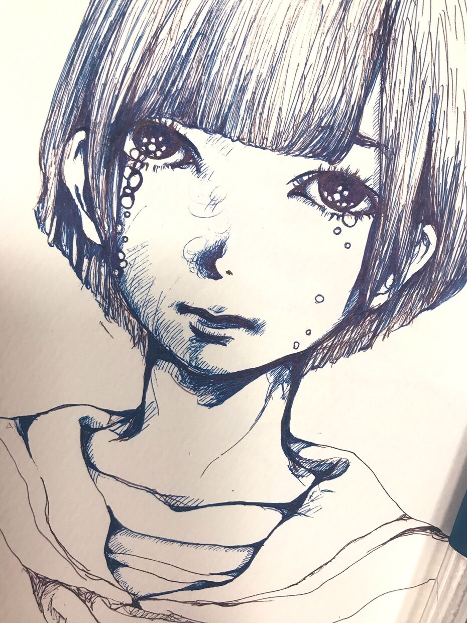 あなたの好きなモチーフでイラストを描きます 病みかわいいをテーマにしています。 イメージ4