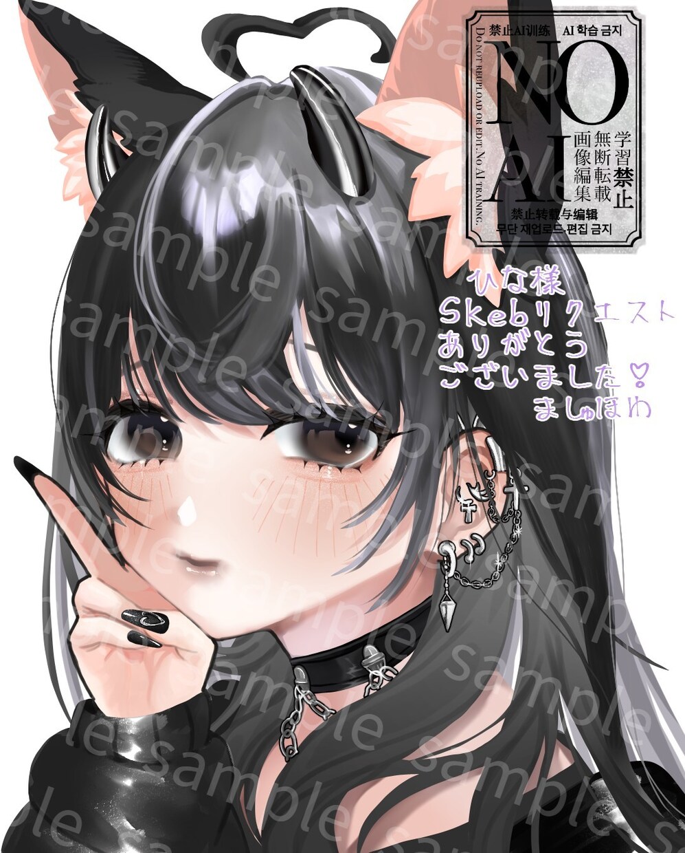 厚塗り風イラストかきます アイコンやヘッダーに最適なイラストを仕上げます！ イメージ2