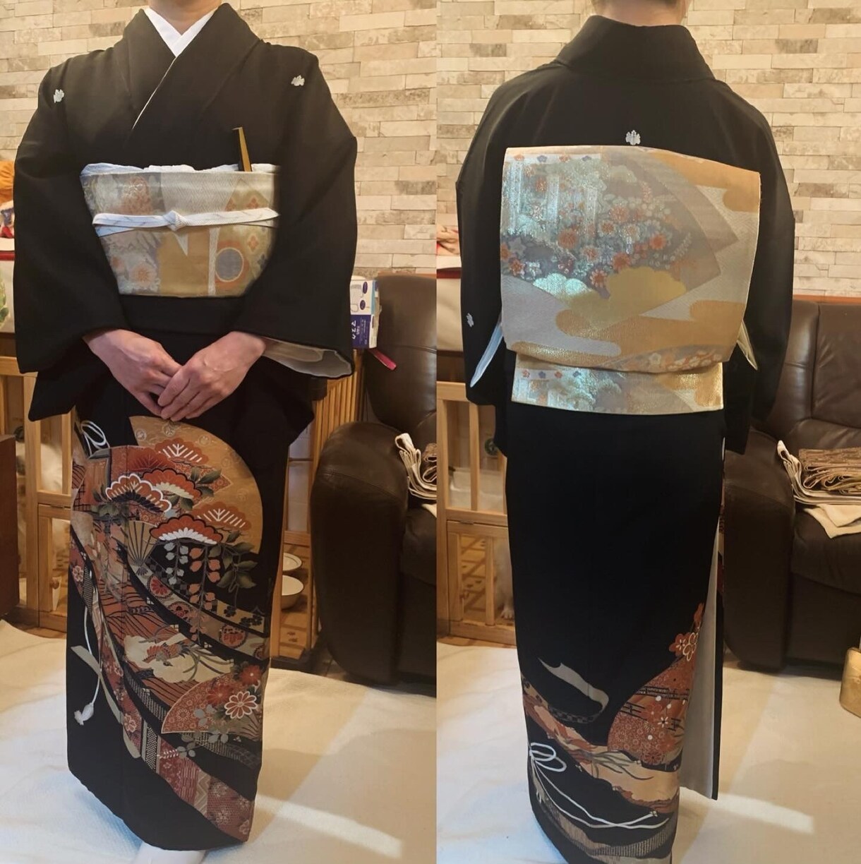 美しいシルエットの着物の着方、着せ方教えます 現役着付け講師、着付け師が着物の着方を時間内に解決致します。 イメージ5