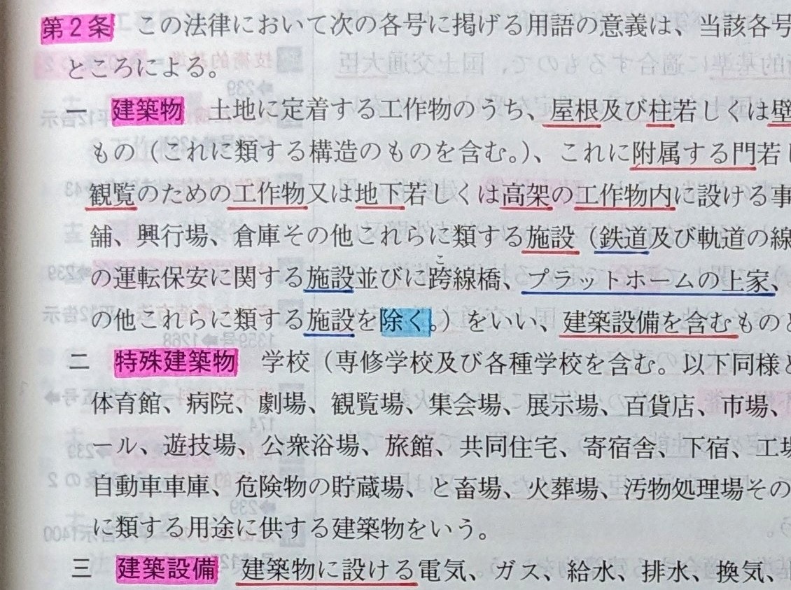 建築関係法令集R6 インデックス、アンダーライン付 Amazon.co.jp: 令和6年度 アンダーラインの引き方見本 一級建築