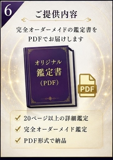 算命学で人生・仕事・恋愛を総合鑑定します 宿命を知り、人生を味方につける。 イメージ6