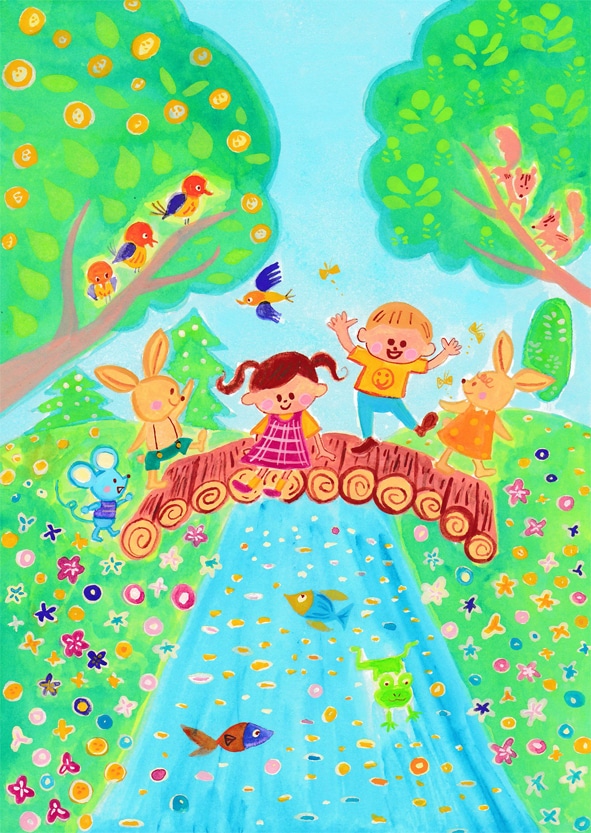 こども向け、女性向けのかわいいイラストを描きます 挿絵やアイコンなどなんでもご相談ください イメージ1