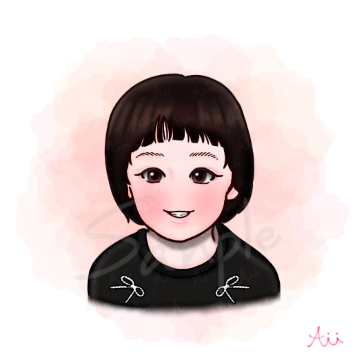 即日対応可能！笑顔溢れる似顔絵を作成します あたたかくてやわらかい似顔絵を描かせていただきます！ イメージ3