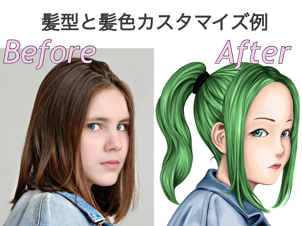 リアルかつ高品質なプロフ・アイコン画像描きます リアルなプロフ画像で差をつけたいブロガーさんにおススメ イメージ5