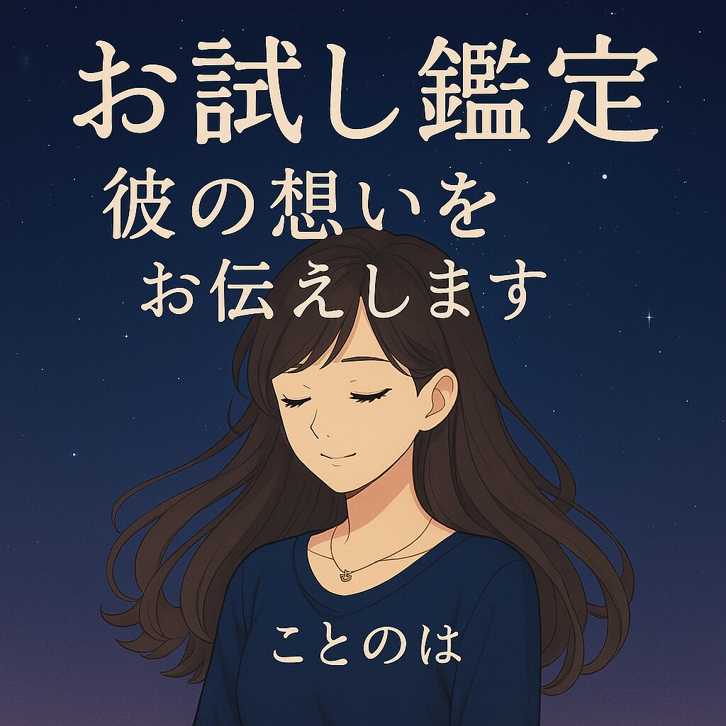 お試し霊視で今必要な言葉を届けます 未来への道しるべをお伝えします イメージ2