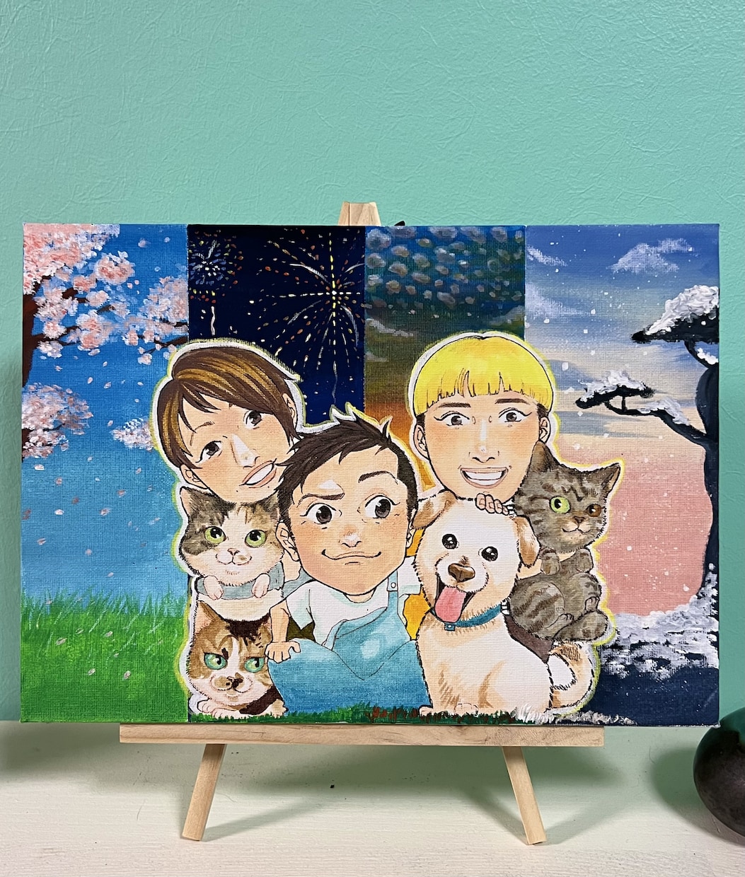 他にはないこだわった似顔絵を描き上げます こだわり抜いた、描き込まれた似顔絵はいかがでしょうか？ イメージ2