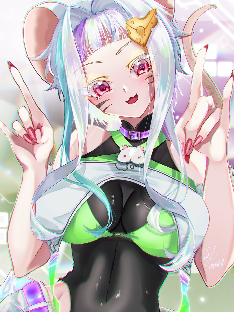 SNS用アイコン/1枚イラスト制作承ります 周りと一味違う大人っぽい雰囲気のアイコンにしてみませんか✨ イメージ5