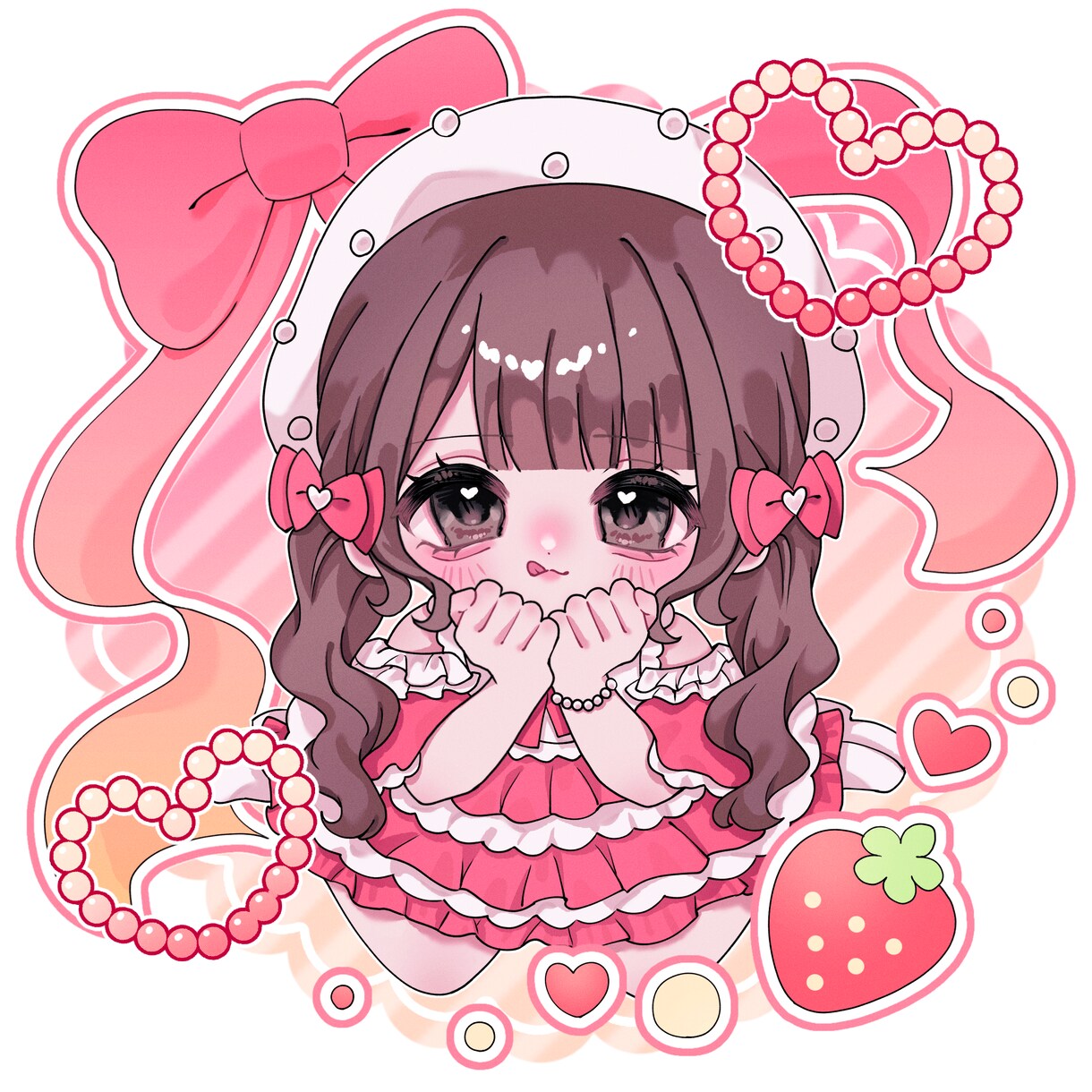 もちもちキュートなSDイラストを描きます ♡8月中のみの特別価格♡この際にぜひ！ イメージ1