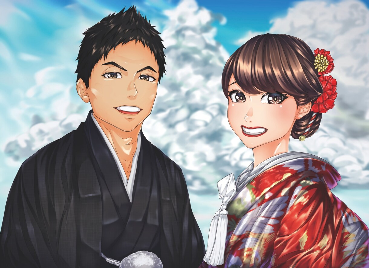 素敵な一枚絵を描きます 思い出イラスト、小説挿絵、オリキャラなど幅広く対応します！ イメージ7