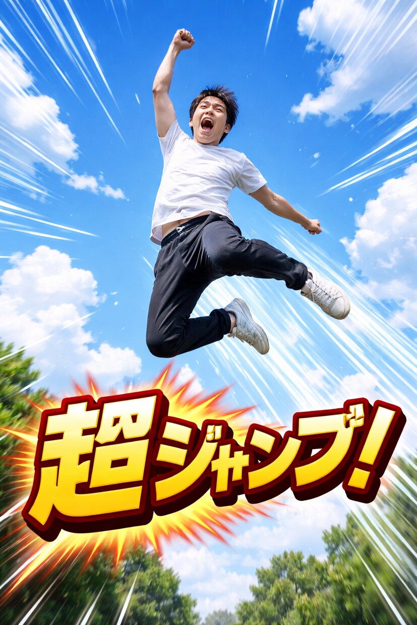 ジャンプ力を➕20cm伸ばす方法をお届けします 現役で1m以上ジャンプする自分がその秘訣を伝授します。 イメージ2