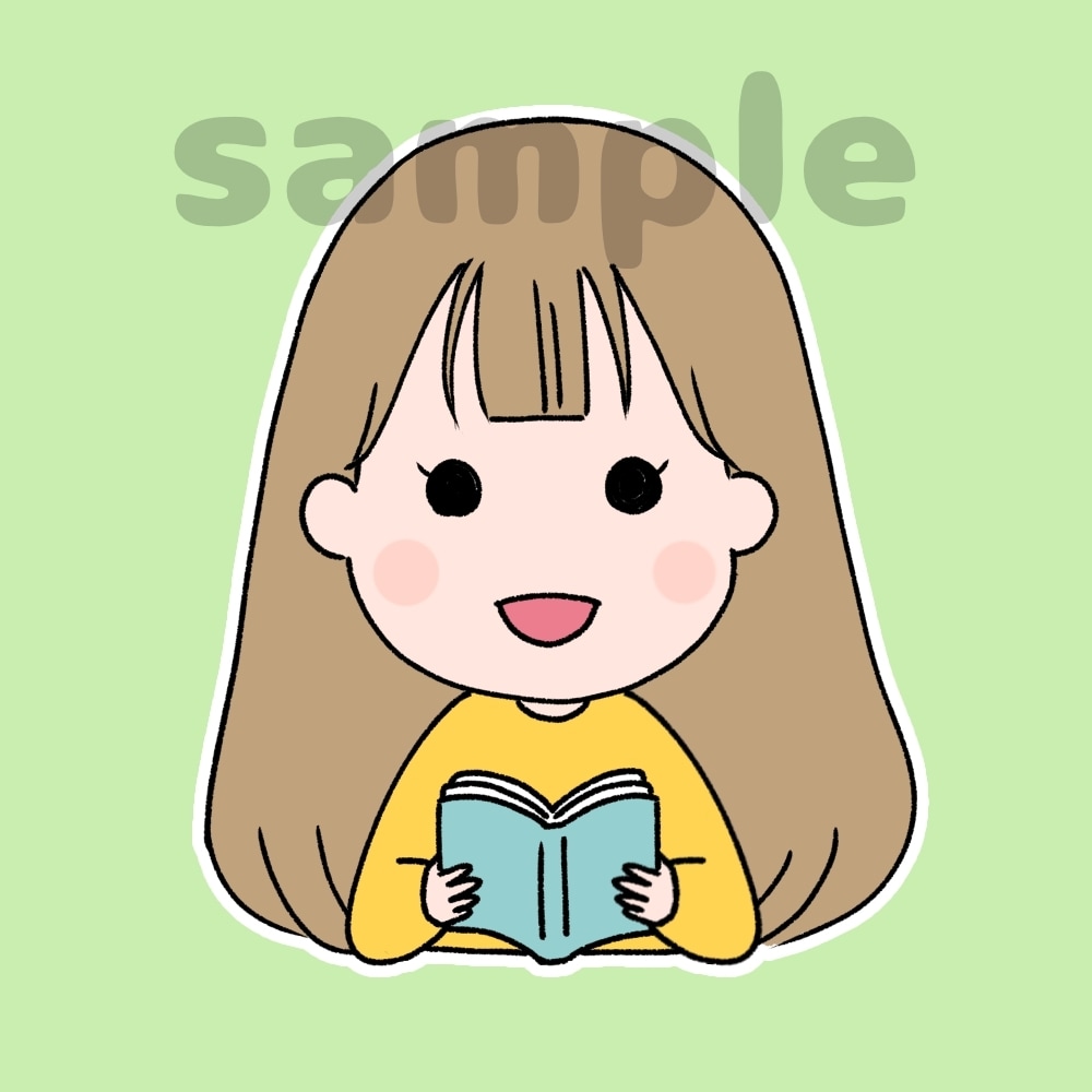 ゆるふわタッチで可愛く◎とっておきの似顔絵描きます 髪色も自由に変えます♪ SNSアイコンにもオススメです◎ イメージ3