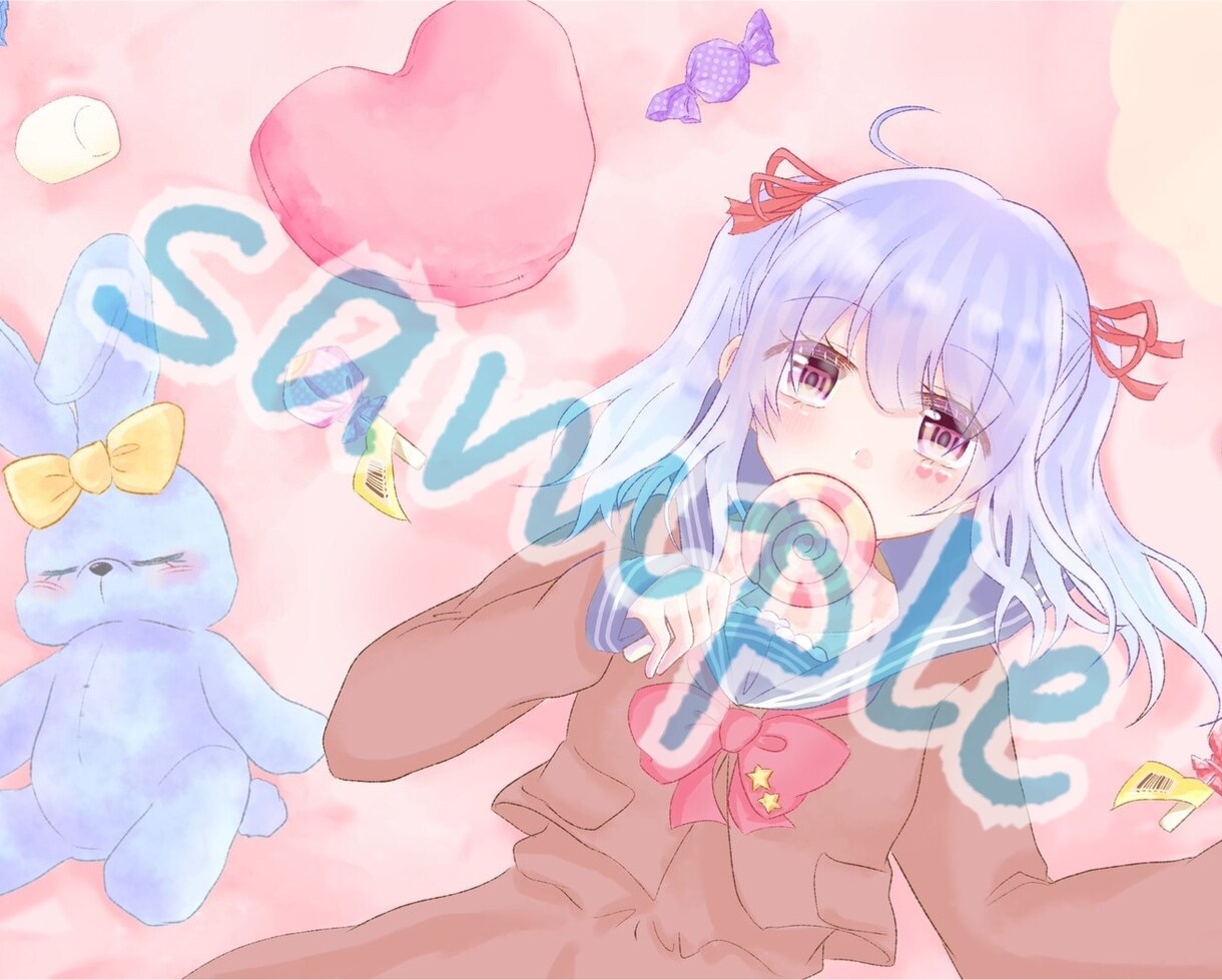 SNS用のアイコン描きます アイコンにする絵がない、アイコンに迷っている人にオススメ イメージ1