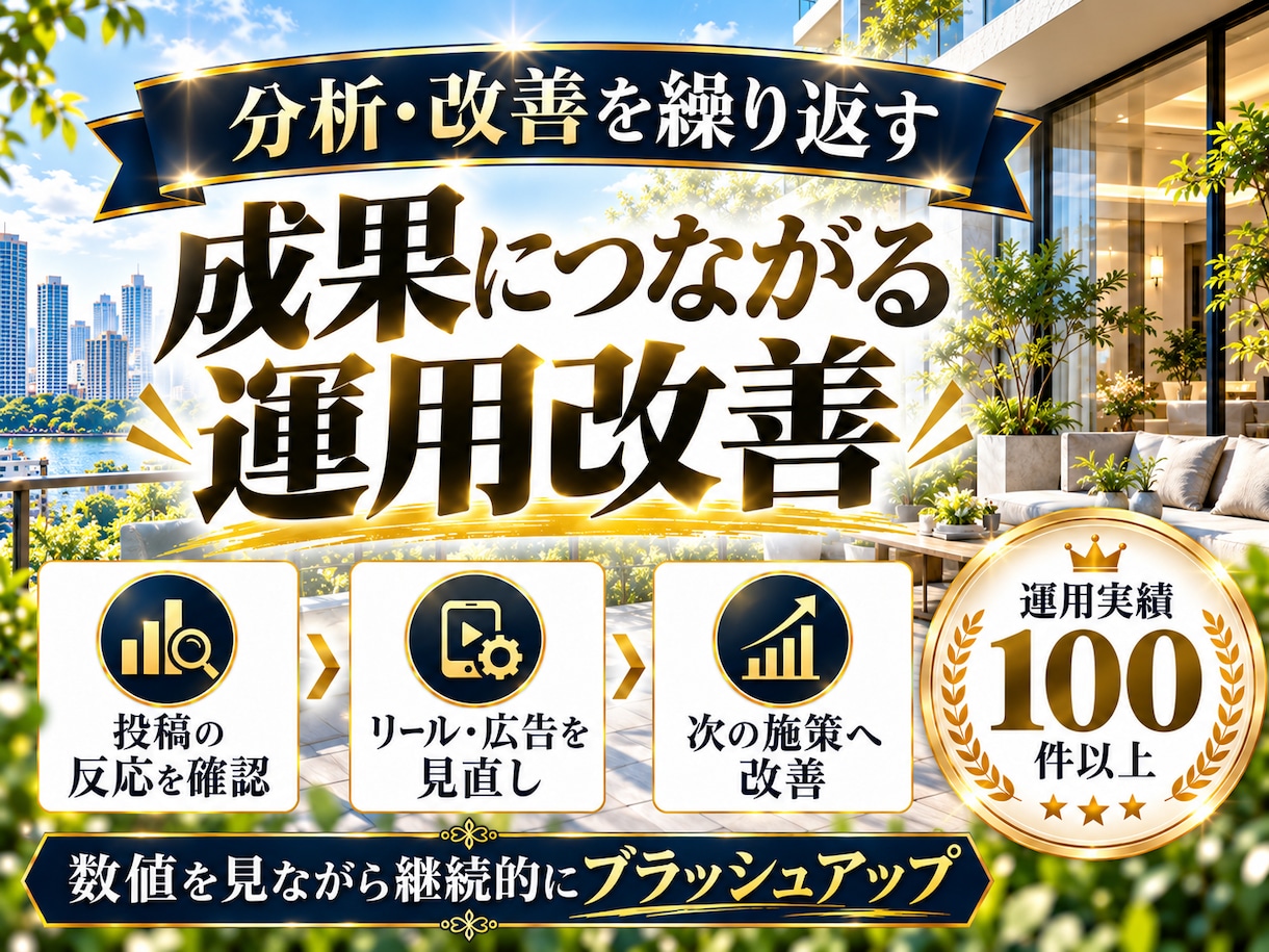 不動産業に特化！Instagram運用をいたします 不動産業界の「集客・問い合わせ」に強いInstagram運用 イメージ13