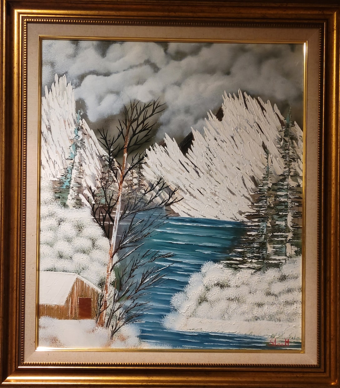 良質な絵を提供します winter　mountain イメージ4