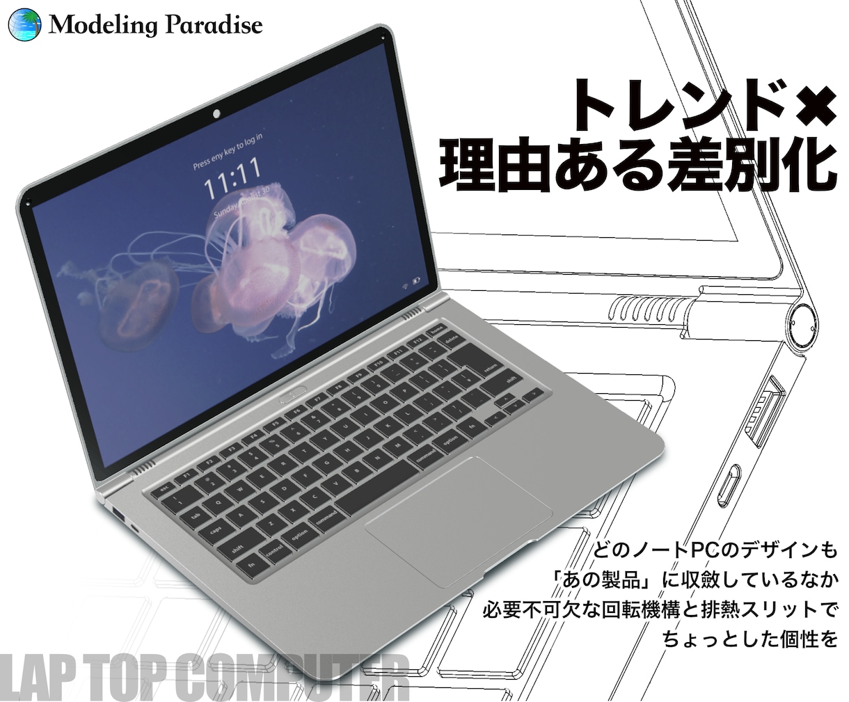 図面なしで説得力のある3Dモデルをデザインします 技術や市場性を考慮してデザイナーが3Dモデルを制作します。 イメージ2