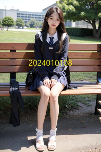 公園のベンチに座る女子高生の写真を販売します 実写では撮影が難しい公園のベンチに座る女子高生のAI写真販売 イメージ8