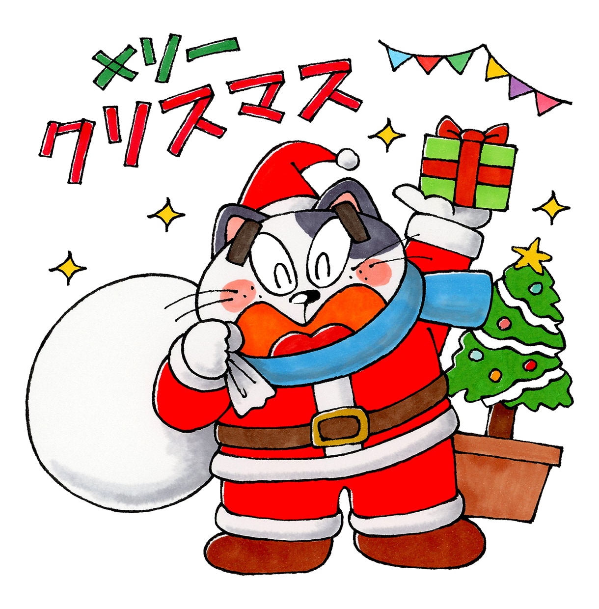 かわいい動物キャラクター描きます [アナログ手描き]ウェブ、SNS、印刷物などの挿絵にどうぞ！ イメージ6