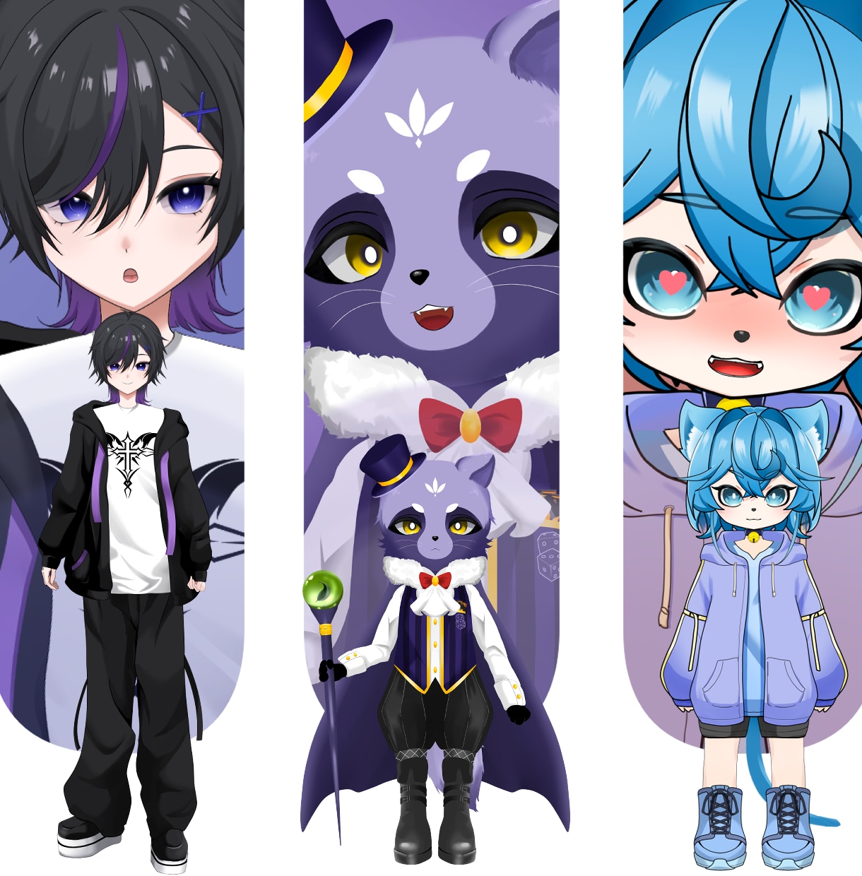 あなたのなりたい叶えます 活動を支えるVTuber一括制作サービス イメージ3