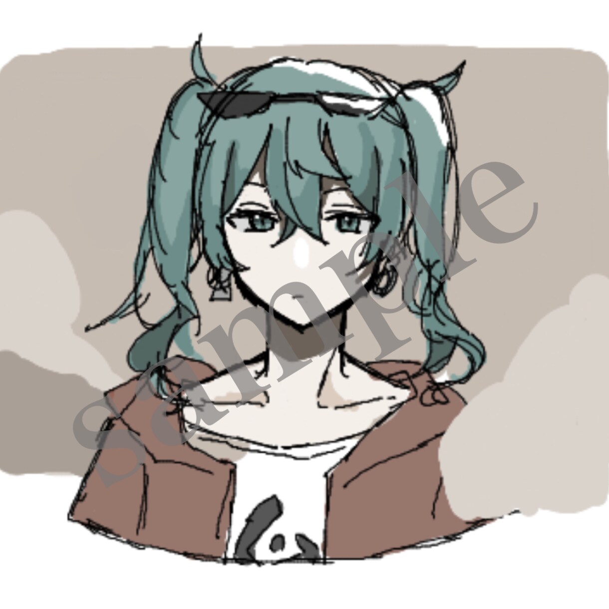 可愛い系・かっこいい系のSNS用アイコンを描きます ※萌え系や男性のイラスト/オリジナルキャラクターのみです イメージ4