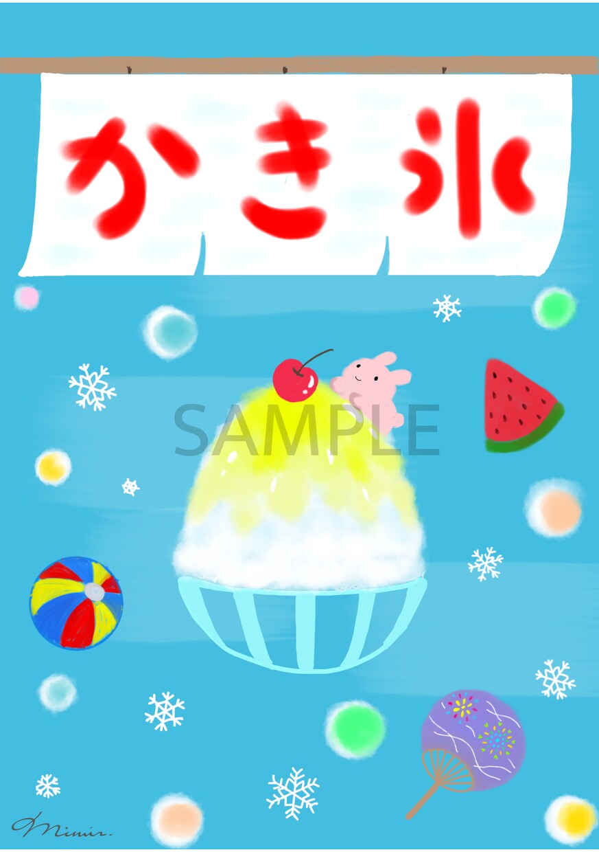 手書きでの自作イラストをオーダーメイドで作成します 可愛く、温かみのある完全手書きのイラストデータを提供します イメージ4
