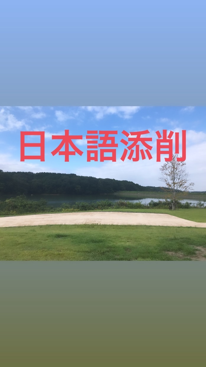 現役国立大学院生が日本語添削致します 中国語、英語対応可能です。批改日语作文 イメージ1