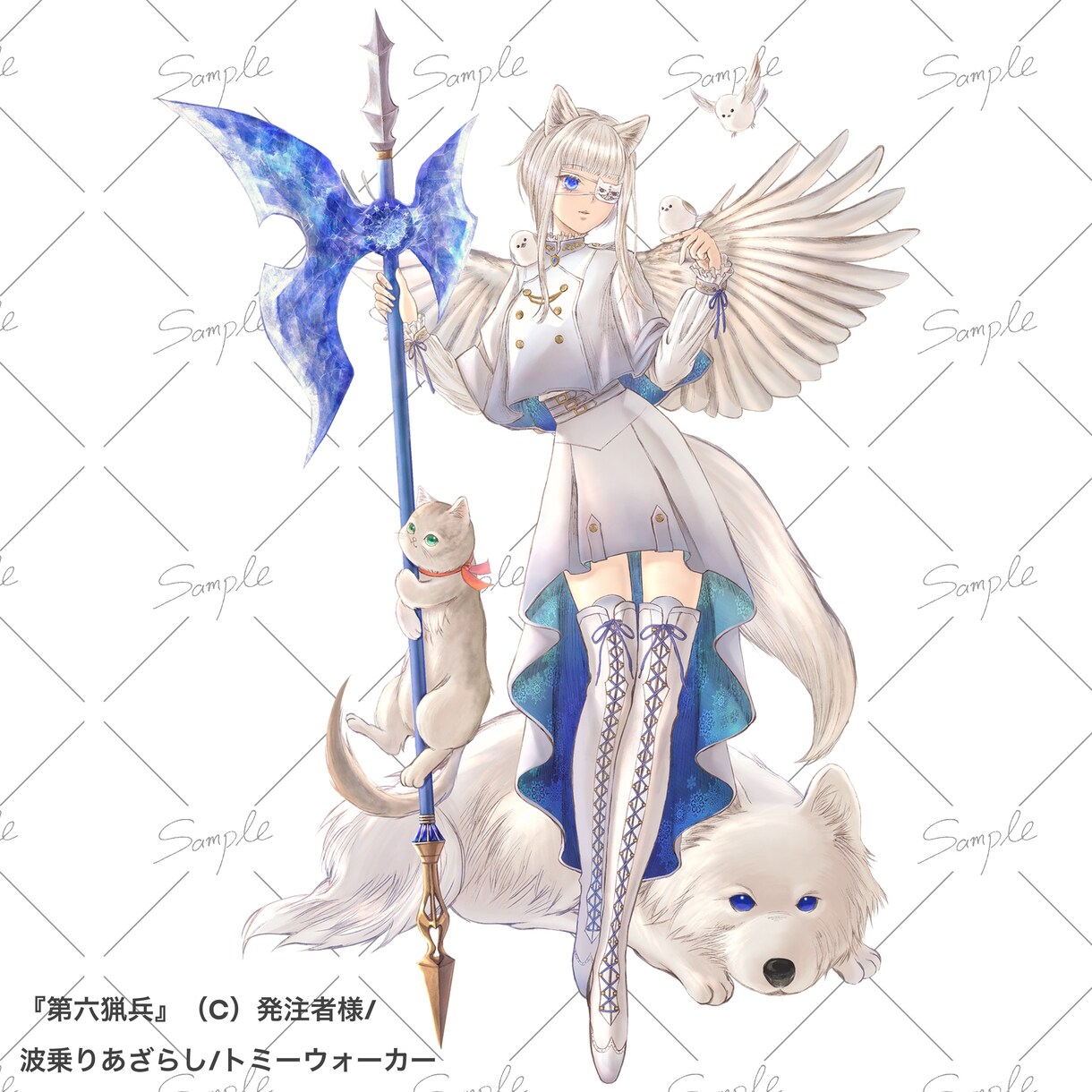キャラクター立ち絵を制作します かわいい〜綺麗〜かっこいいまで、幅広く対応可能です！ イメージ5