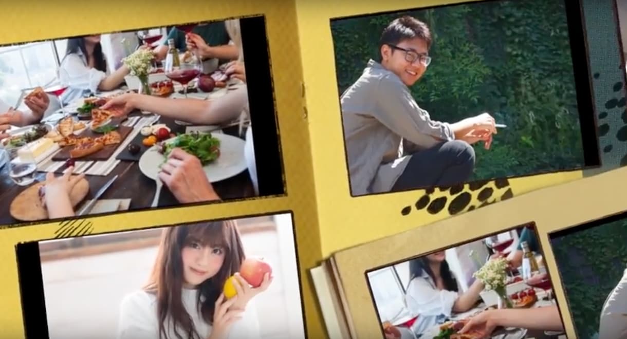 見ると笑顔になるような誕生日ムービー作ります 動画は最高のプレゼント！大切なひとの誕生日に！サプライズで！ イメージ2