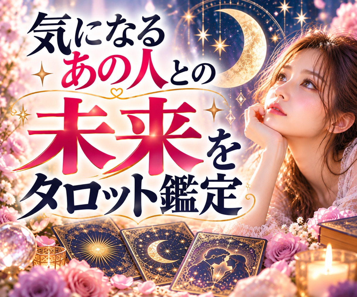出会い。別れ。気になるあの人との今後を占います 相談内容に応じて選べる３種類のスプレッド イメージ1