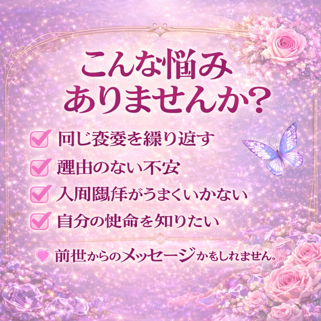 前世鑑定で魂の記憶を読み解き悩み原因を霊視します 前世と守護神のメッセージを霊能師が神秘の光で紡ぎます イメージ3