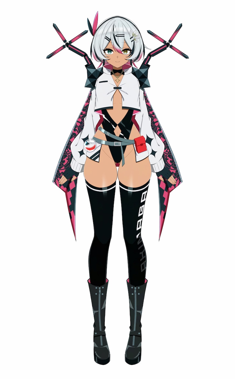 Vtuber用のLive2Dデータを制作致します パーツ分け済みのLive2Dデータを制作致します イメージ4