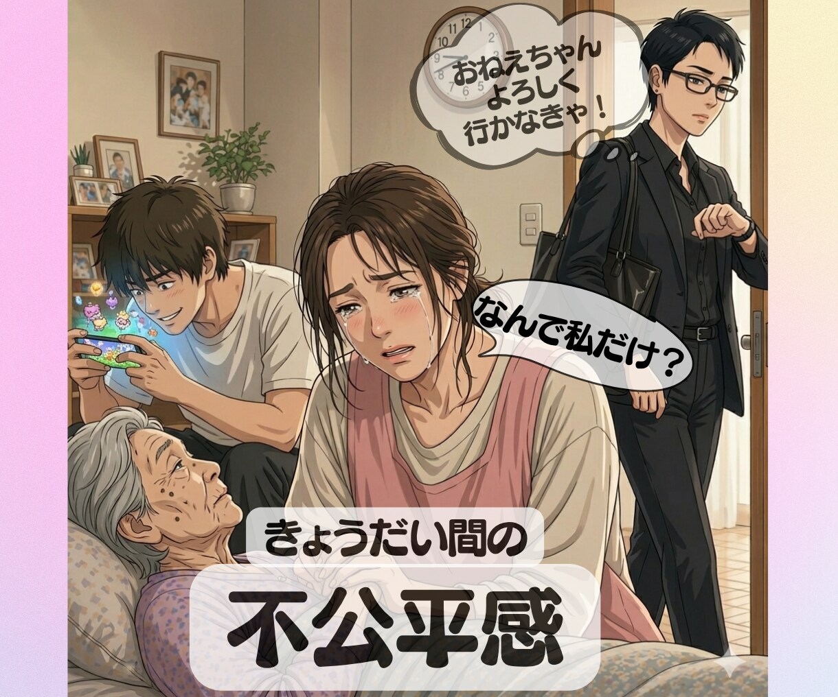 介護の悩みで我慢も限界・・・心が折れる前に支えます 忍耐の放置はキケン、ストレス解放、今すぐ受け止めます✨ イメージ7