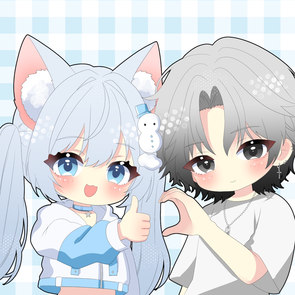 SNS用などにアイコンお描きします 可愛い系のアイコンお描き致します！X、SNSなどに★ イメージ3