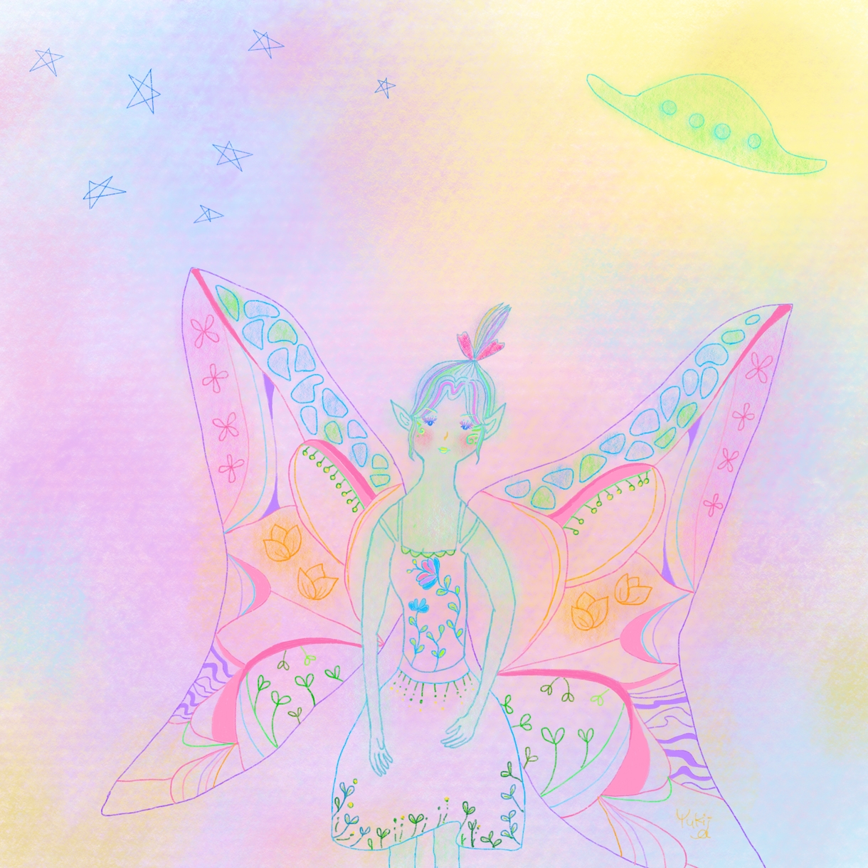 キーワードからYukijaの世界観で絵を描きます アイコンやオリジナルグッズをつくりたい人など♪ イメージ1