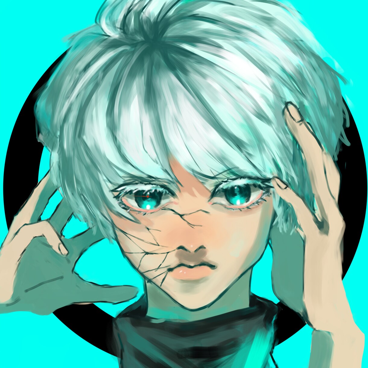 個性的なデザインのキャラクターイラストを作成します 配信者・発信者等これからSNSで目立つアイコンが必要な方へ イメージ4