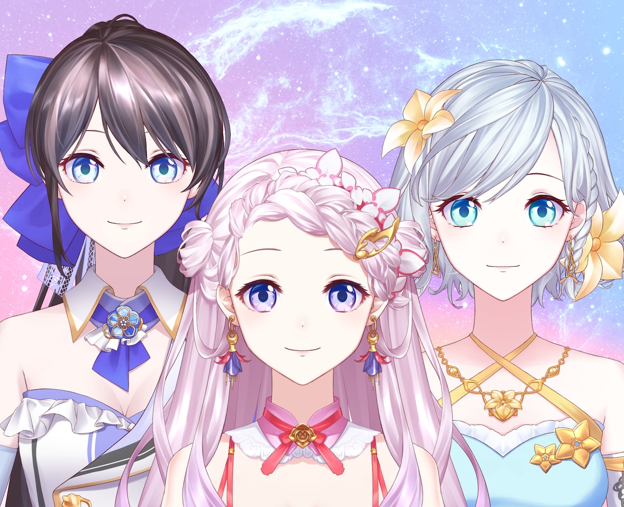 すぐ使える！Vtuber向け全身モデル作ります イラスト作成からfacerig導入までサポートします！ イメージ5