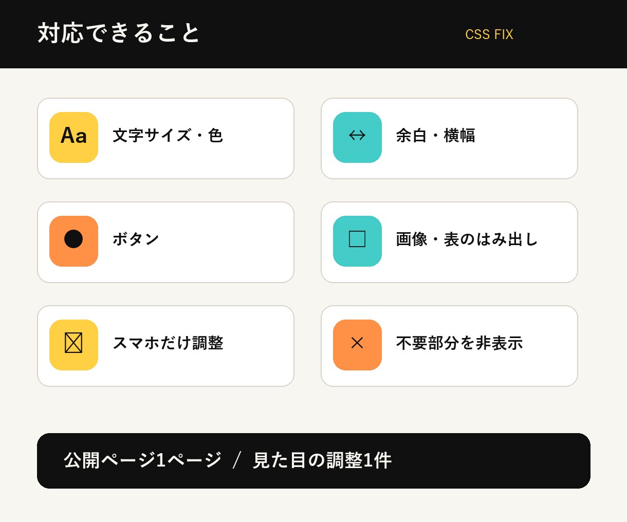 WordPressの表示崩れをCSSで直します スマホのはみ出し・余白を調整。コードと貼付手順をお届け イメージ2