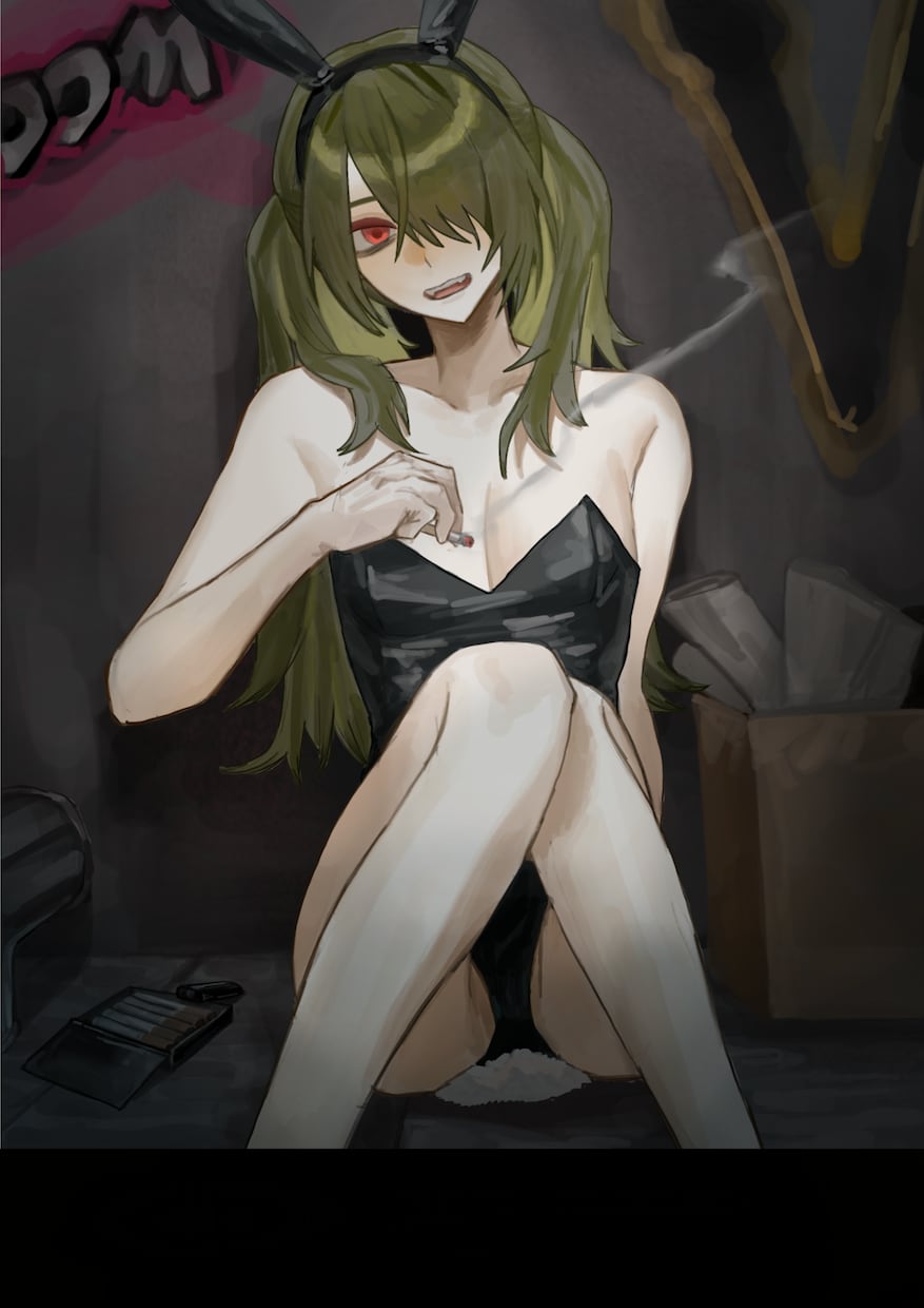 歌ってみたイラスト等　サムネなども描けます パンクな世界観ピアスなどカッコいいイラストが得意です‼️ イメージ7