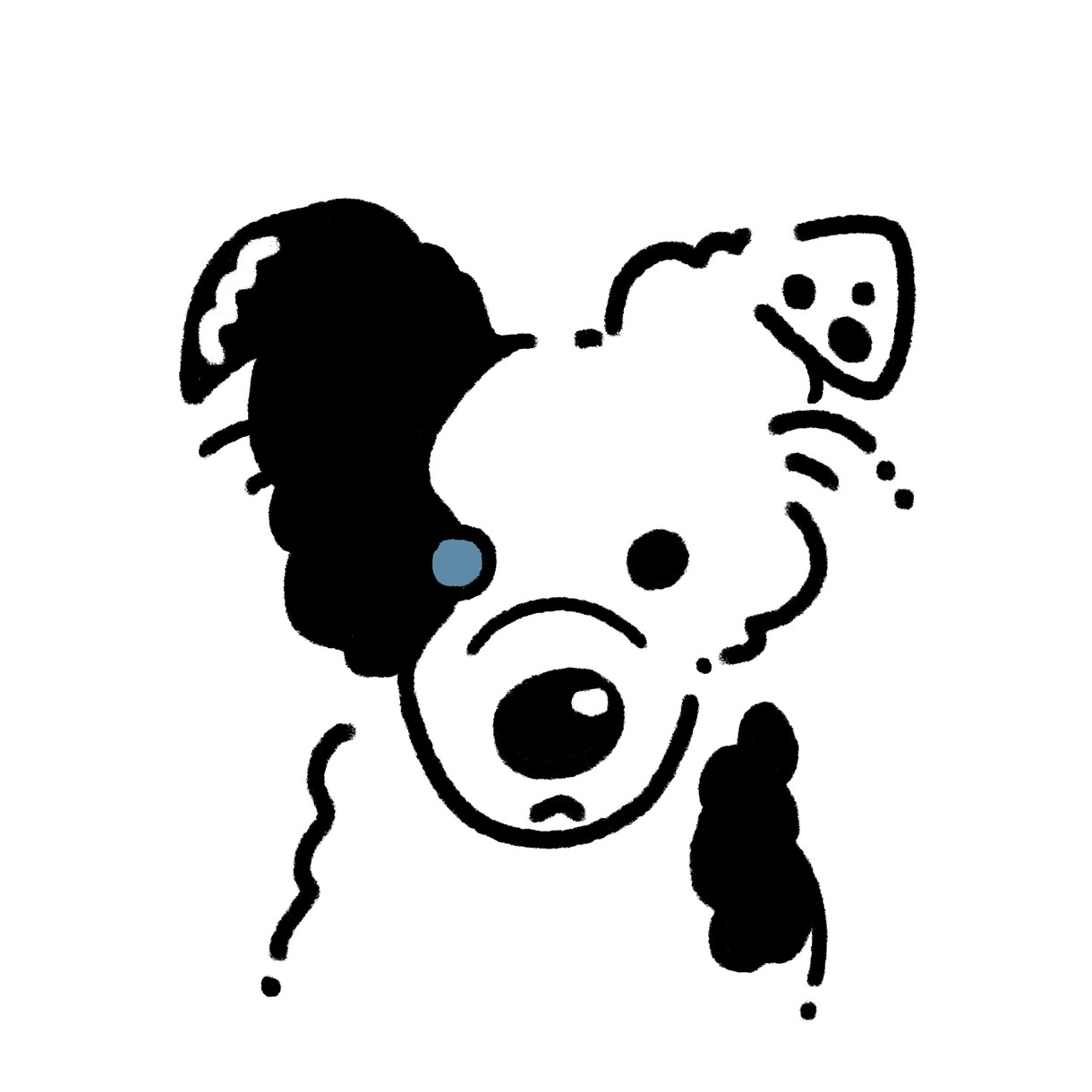うちの子可愛く描いちゃいます アイコンや待ち受け、インテリアや年賀状にもおすすめです☺ イメージ6
