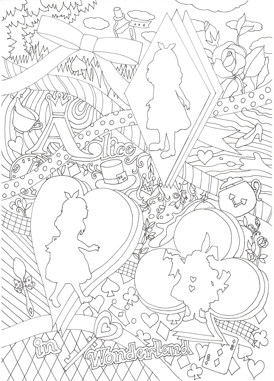 オリジナル塗り絵・イラストを制作します 楽しい塗り絵をつくりませんか。線画イラストとしても活用OK。 イメージ2
