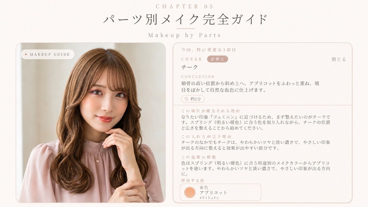 10名限定価格！他人から見える自分を診断します “人から見えている自分”が分かる、美容攻略書。 イメージ2