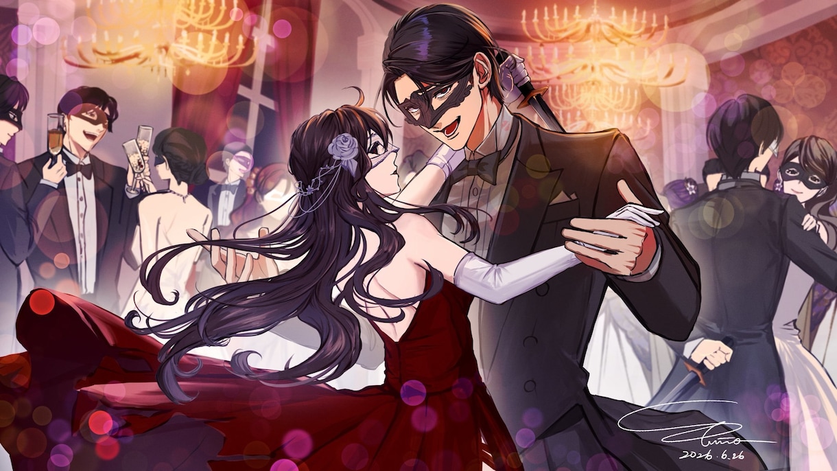 綺麗めな厚塗りイラストをお描きします エモさと綺麗めな雰囲気を出すのが得意です！ イメージ7