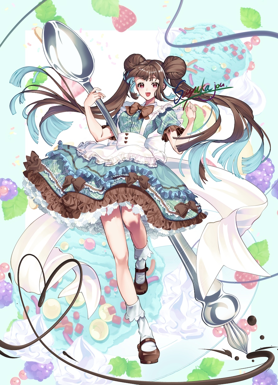 貴方だけの一枚絵を描きます パキっとした絵柄にあった一枚絵を描きます! イメージ1
