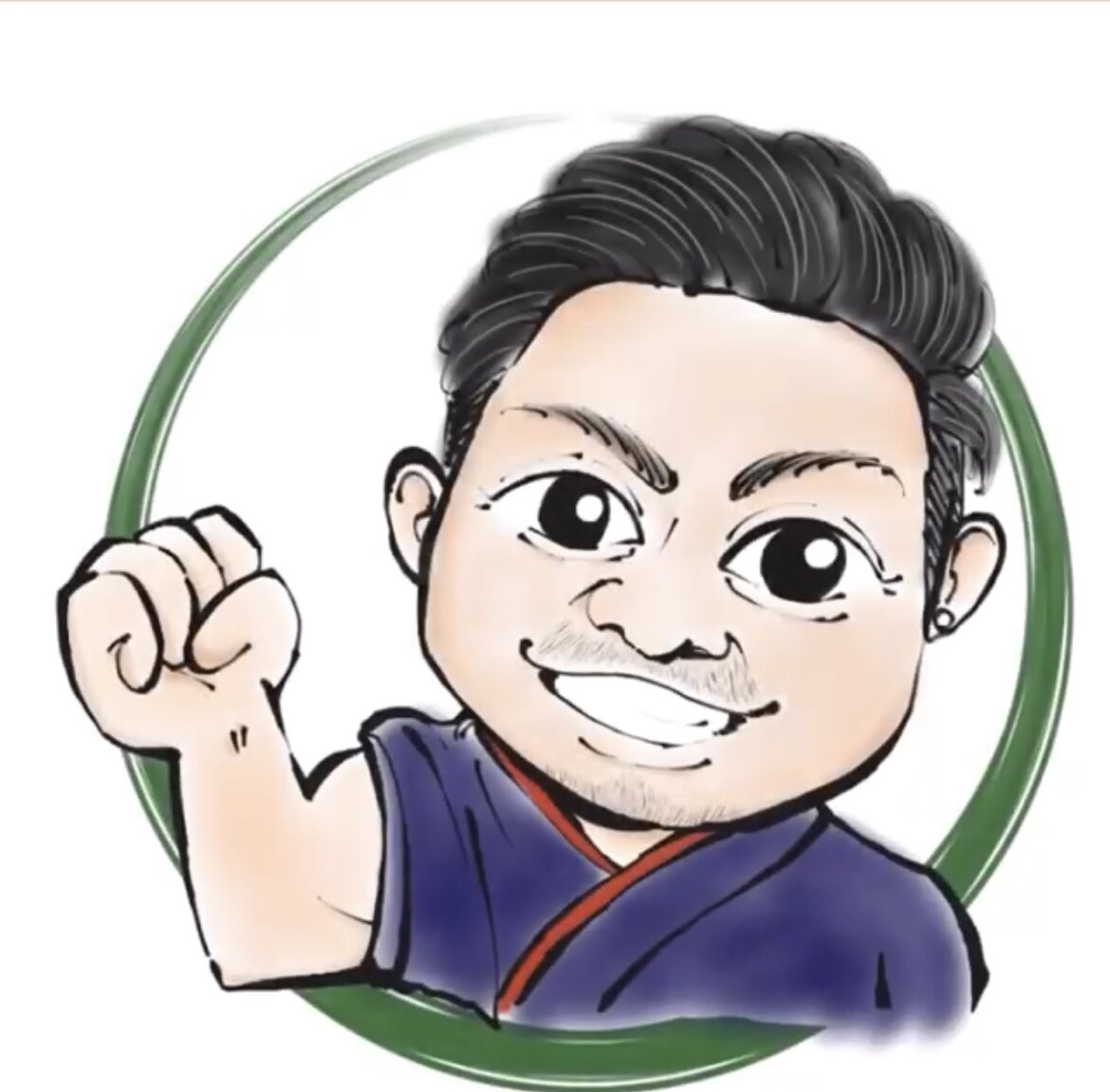 似顔絵や、イラストなどの作成します 似顔絵安く承ります。人物や動物など色々対応しております。 イメージ3