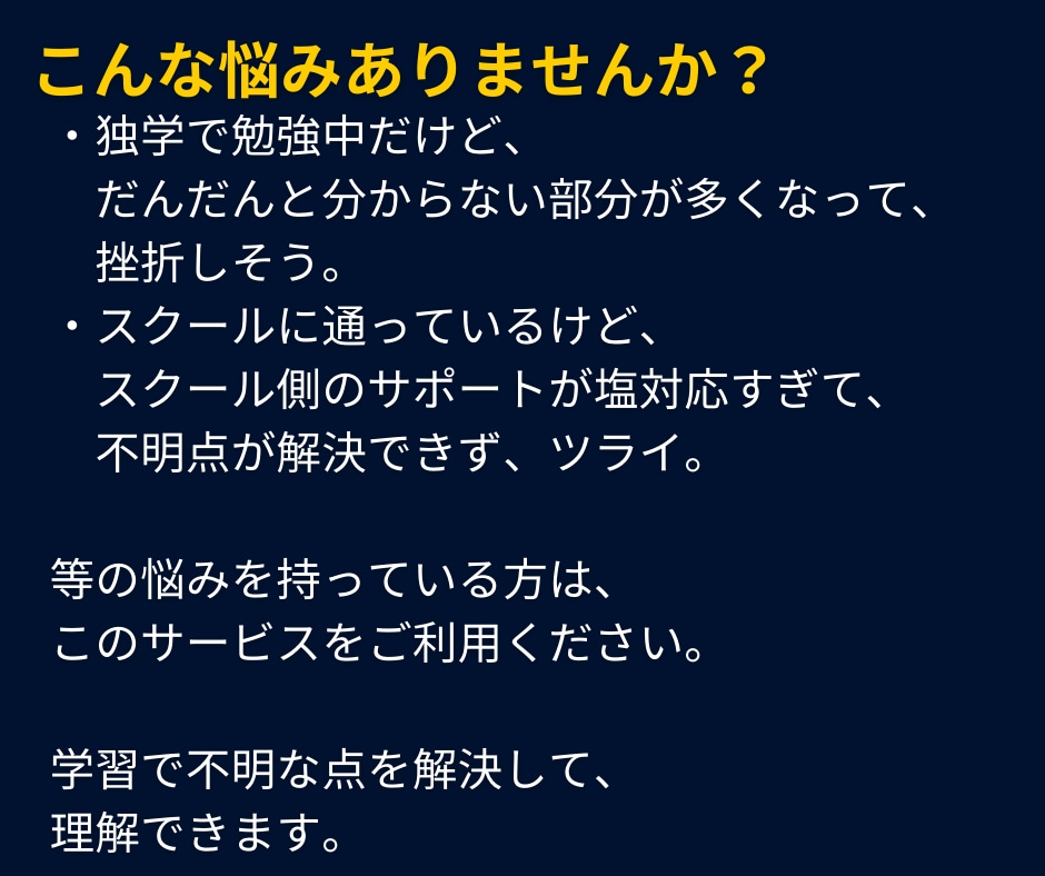 1ヶ月Python質問し放題！習得させます 未経験→SE→年収倍増！人生激変ロードマップも教えます イメージ2