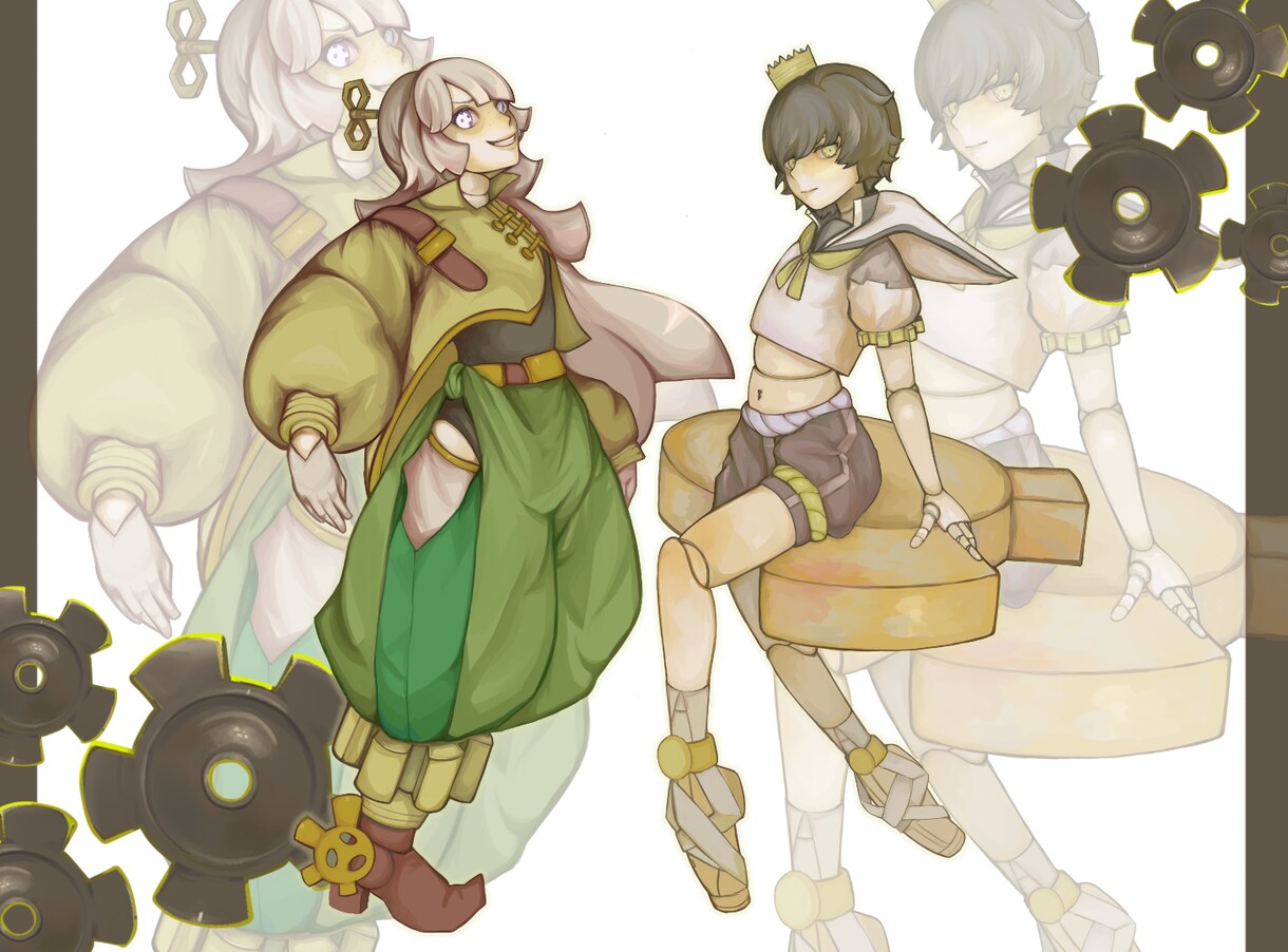厚塗りのタッチであなただけのイラストを描きます trpgなどのイラスト等が必要な方へ イメージ5