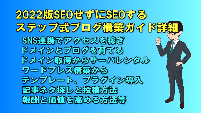 SEOに頼らないブログ構築2022年版解説します 【お詫び】ご購入後48時間以内のご連絡ができませんでした イメージ1