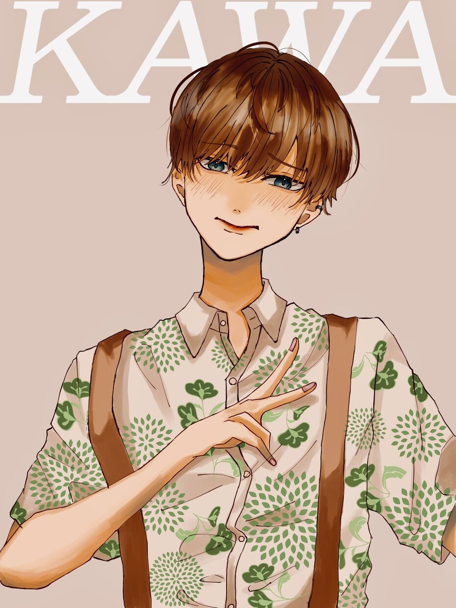 儚い雰囲気のあるカッコイイ可愛いを描きます ご予算に応じてご相談に乗ります！雰囲気や塗り方も変えれます！ イメージ3