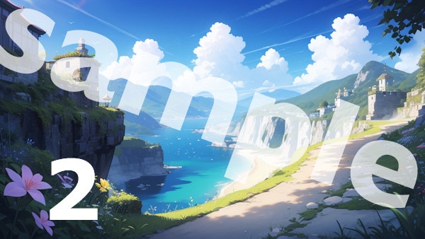 オリジナル背景イラストをお届けします あの面倒くさい背景を格安で！(そのままの使用もOK) イメージ1