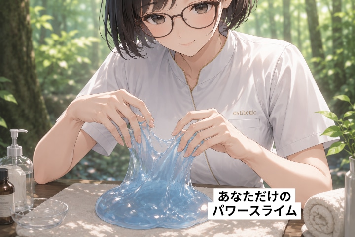 あなただけの応援パワースライムASMR動画作ります パキパキ+フレークパワースライムASMR動画 イメージ1